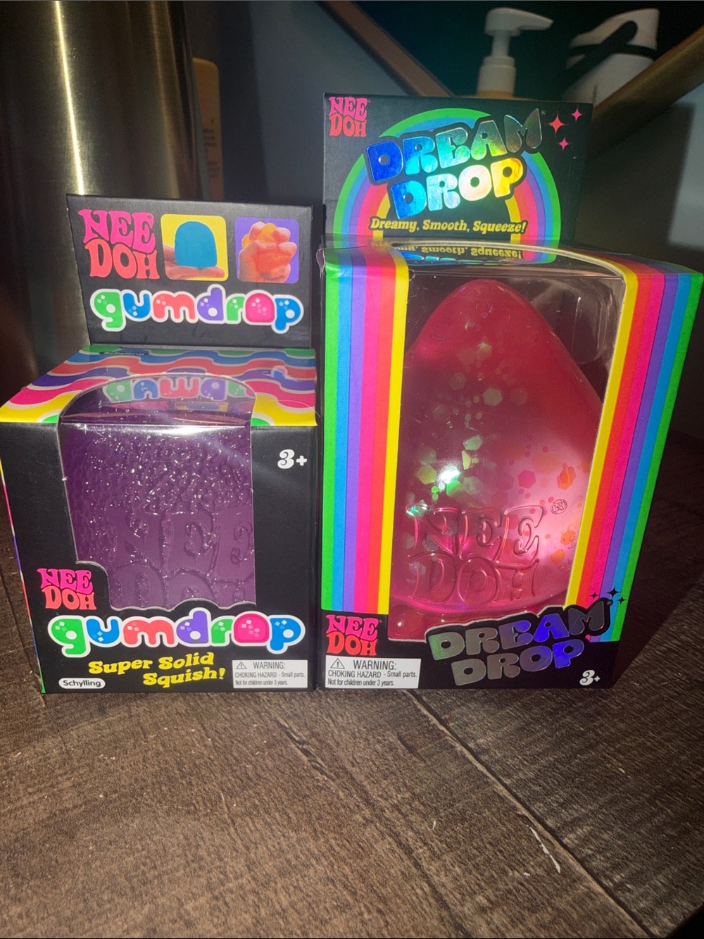 NEEDOH Gumdrop Super Solid Squish- Purple
NEEDOH Dream drop- pink